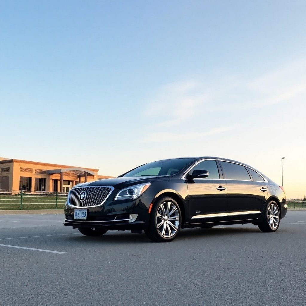 On Time Limo professional chauffeur and luxury vehicle